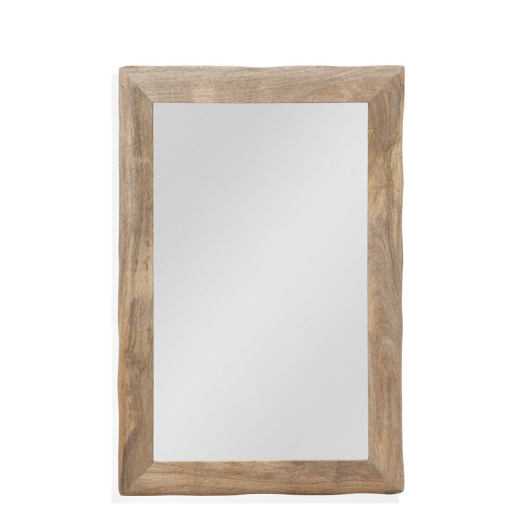 Birch Lane™ Kori Solid Wood Rectangle Wall Mirror Wayfair
